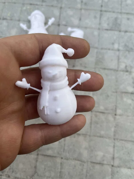 Người tuyết có găng tay và mũ - Image 3