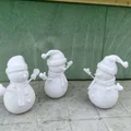 Người tuyết có găng tay và mũ - Thumbnail 4