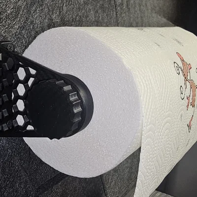 Giá treo khăn giấy 3D tiện lợi cho nhà bếp