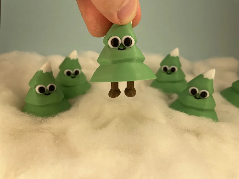 Cây thông Noel | chân lắc lư | print in place - Image 2