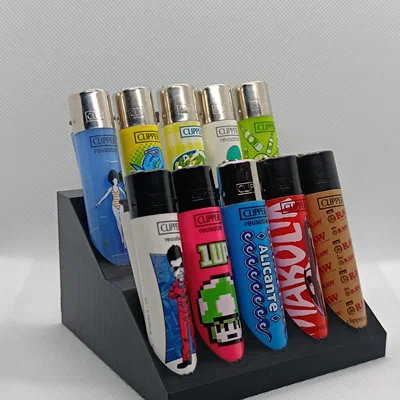 Kệ đỡ Clipper stand (kệ trưng bày bật lửa Clipper)