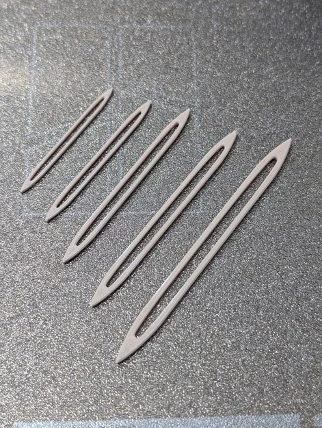 Bộ 5 cây kim khâu len (Finishing needles) đa năng cho người đam mê móc - Image 3