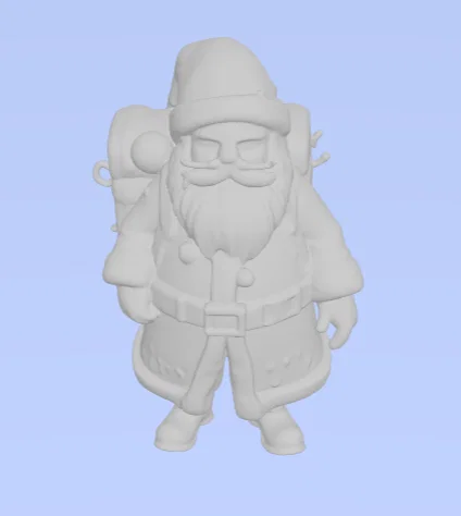 Mô hình 3D ông già Noel - Trang trí Giáng sinh độc đáo - Image 5