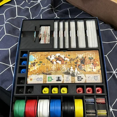 Bộ insert in 3D chuyên dụng cho board game Splendor và bản mở rộng