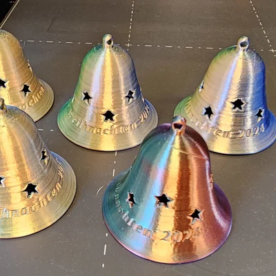 Đồ trang trí Noel “Chuông” 2024 (nhiều ngôn ngữ)