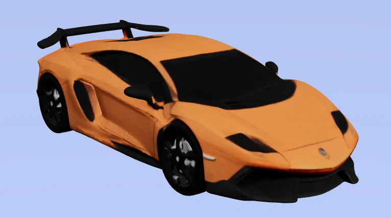 Mô hình siêu xe Lamborghini Aventador in 3D chất lượng cao - Image 1