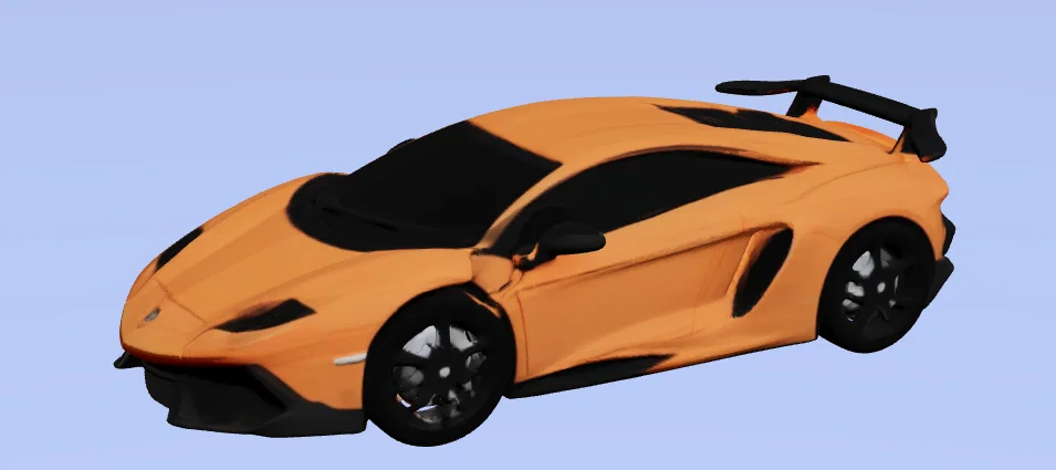 Mô hình siêu xe Lamborghini Aventador in 3D chất lượng cao - Image 2