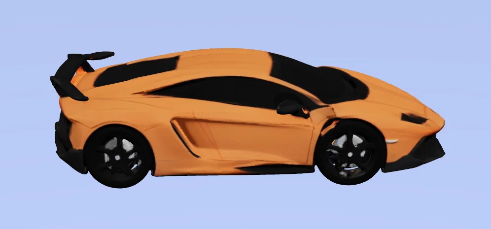 Mô hình siêu xe Lamborghini Aventador in 3D chất lượng cao - Image 3