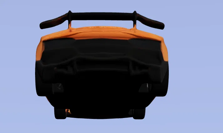 Mô hình siêu xe Lamborghini Aventador in 3D chất lượng cao - Image 4