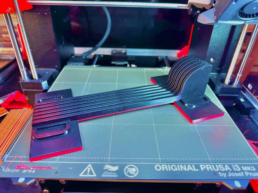 Giá đỡ steel sheet Prusa MK4S cho 5 tấm - Image 1