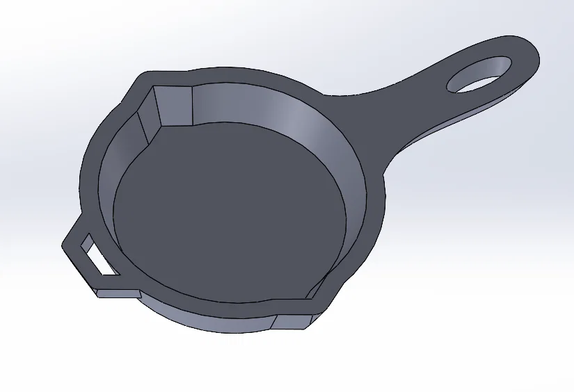 Móc khóa chảo rán PUBG - Mô hình in 3D độc đáo cho game thủ - Image 1