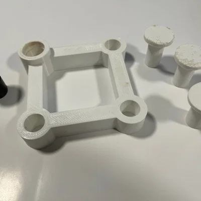 Jig khoan dog hole cho bàn MFT (Festool style) multi-function table