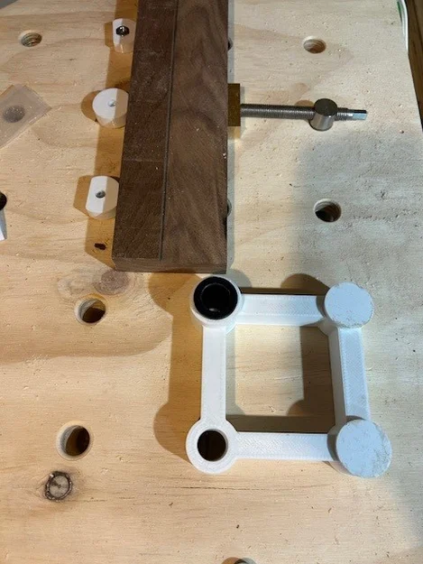 Jig khoan dog hole cho bàn MFT (Festool style) multi-function table - Image 2