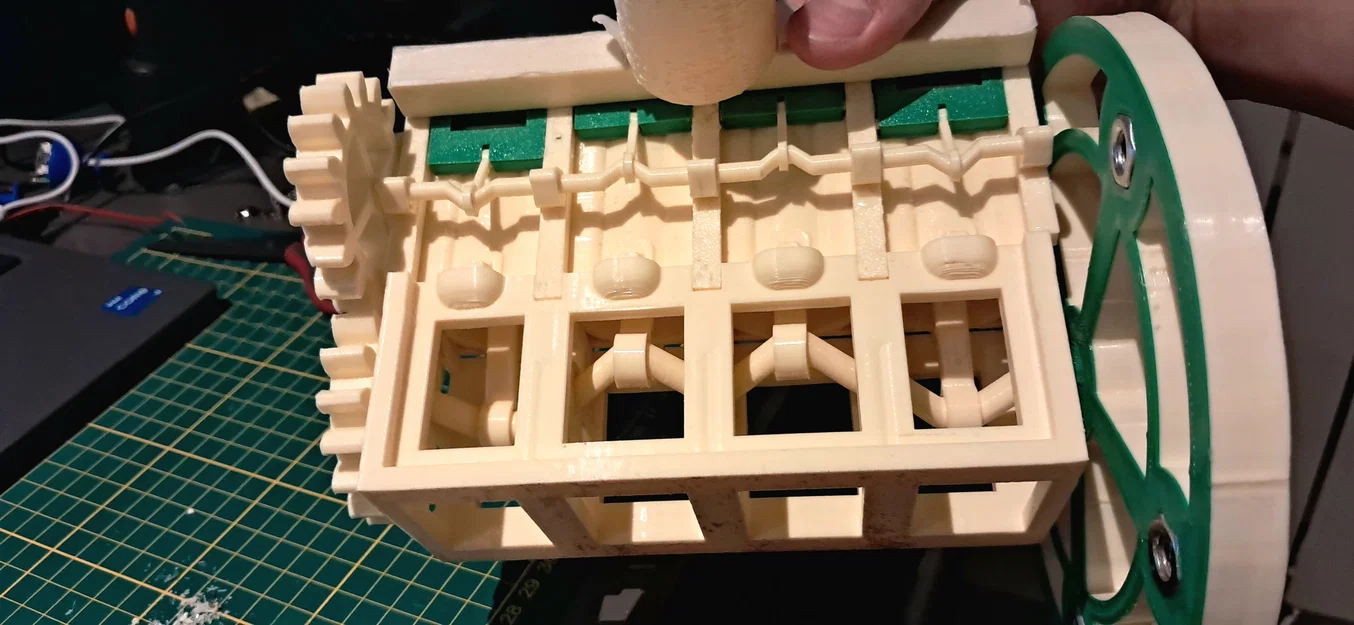 Mô hình động cơ chân không I4 in 3D độc đáo - Image 2