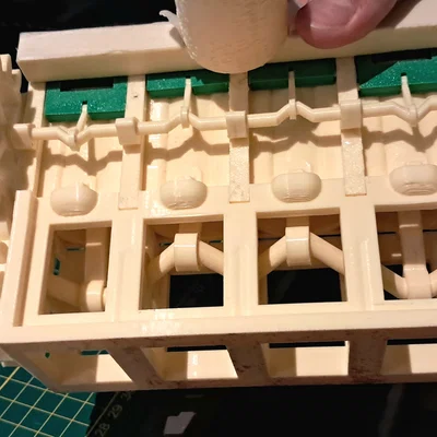 Mô hình động cơ chân không I4 in 3D độc đáo