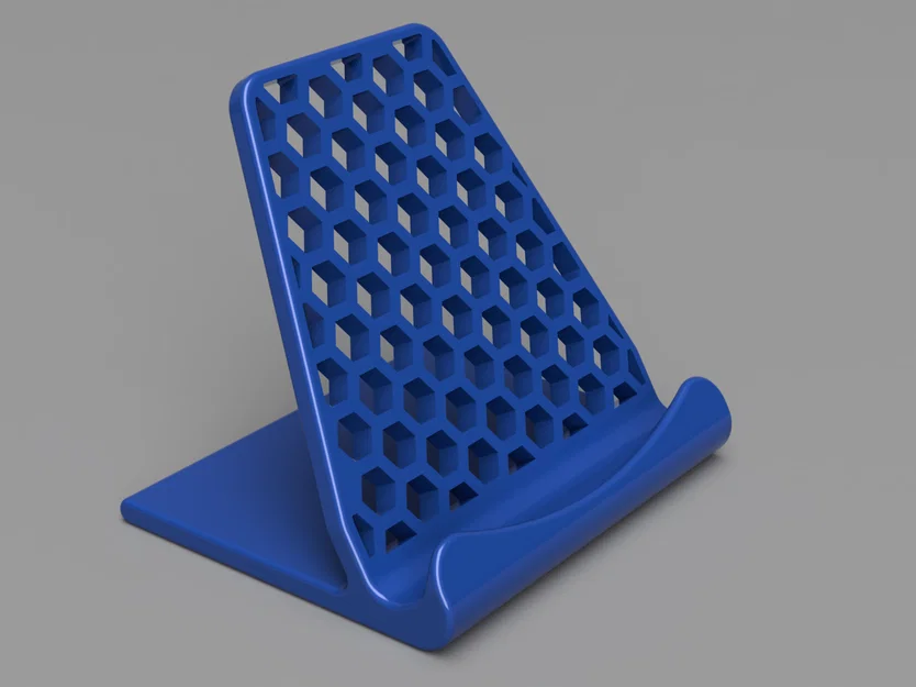 Đế để điện thoại 3D thông minh, thiết kế lưới tổ ong gọn nhẹ - Image 1