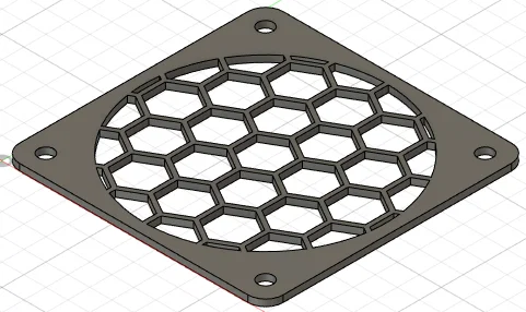 Lưới bảo vệ quạt tản nhiệt 120mm và 60mm (Fan Grill) - Tối ưu luồng gió - Image 1