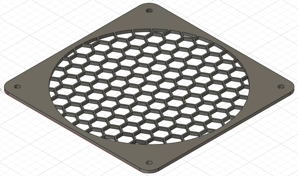 Lưới bảo vệ quạt tản nhiệt 120mm và 60mm (Fan Grill) - Tối ưu luồng gió - Image 2