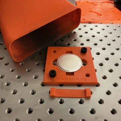 Đồ gá coin 40mm cho Fiber Laser