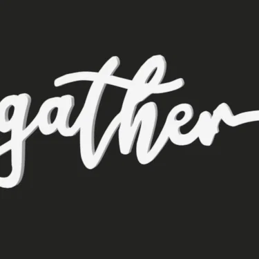 Bộ Thẻ Tên Đặt Đĩa (Thankful, Blessed, Grateful, Gather, Merry)