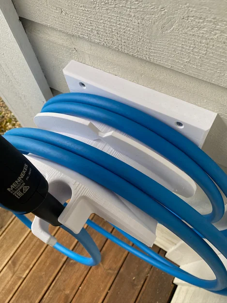 Giá treo cáp sạc EV dây dài, có vách ngăn tháo rời (Update: thêm bản Slim) - Image 1