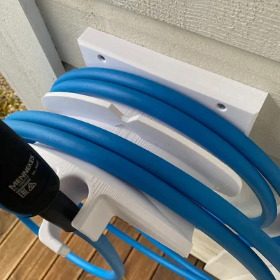 Giá treo cáp sạc EV dây dài, có vách ngăn tháo rời (Update: thêm bản Slim)