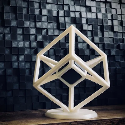 Hypercube Ornament Benchmark – Mẫu test kiêm đồ trang trí