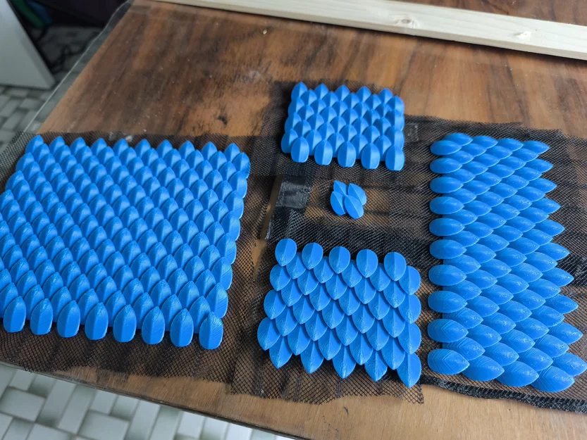 Vảy rồng (in trên vải) - Image 1