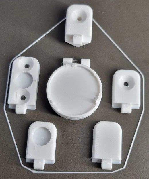 Giá treo tường print-in-place xoay/nghiêng cho Xiaomi Aqara RTCGQ11LM (Motion Sensor) - Image 4