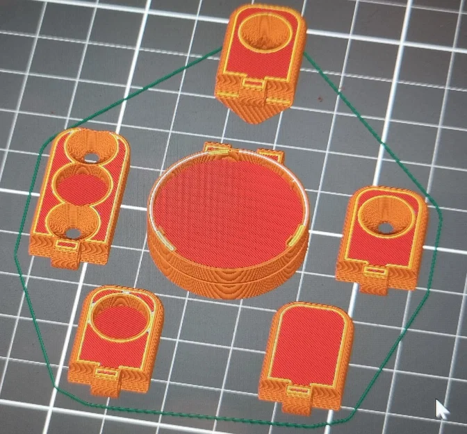 Giá treo tường print-in-place xoay/nghiêng cho Xiaomi Aqara RTCGQ11LM (Motion Sensor) - Image 5