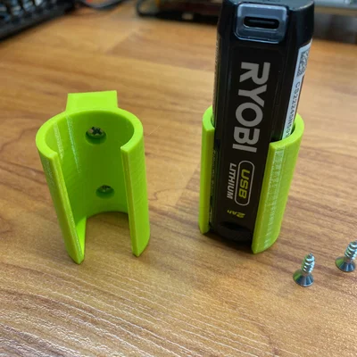 Giá đỡ pin Ryobi USB Lithium