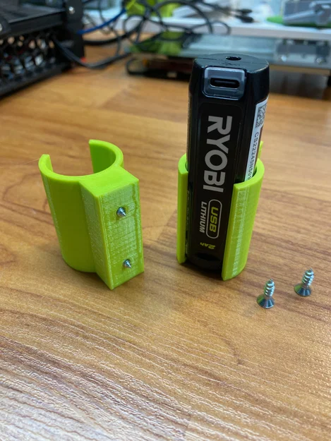 Giá đỡ pin Ryobi USB Lithium - Image 2
