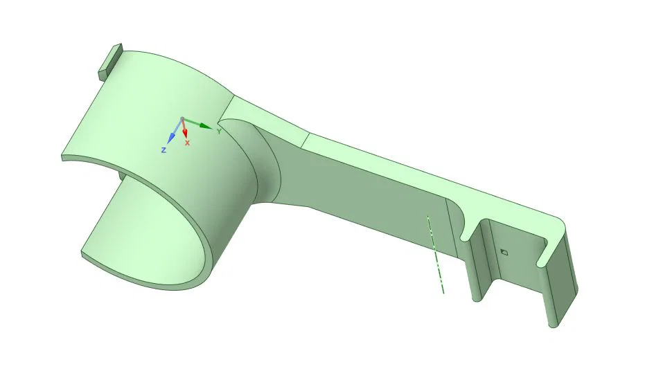 Bộ gá hỗ trợ bôi trơn xích xe máy (Chain Lube Adapter) in 3D - Image 2