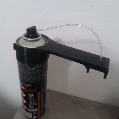 Bộ gá hỗ trợ bôi trơn xích xe máy (Chain Lube Adapter) in 3D