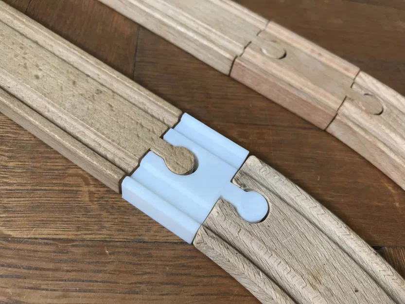 Ray thẳng 30/60/110/150/200 mm - Đường ray tàu gỗ Brio/IKEA - Image 1