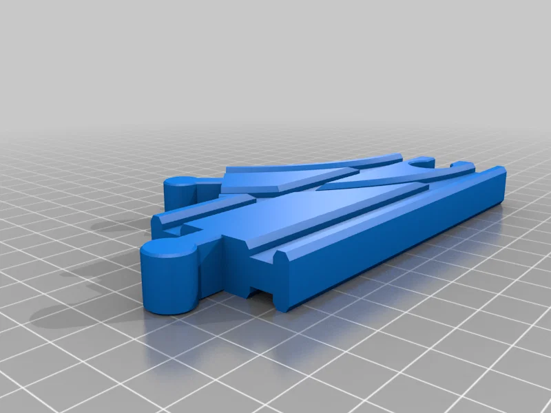 Nhánh rẽ nhỏ 45° - Đường ray tàu gỗ Brio/IKEA - Image 3