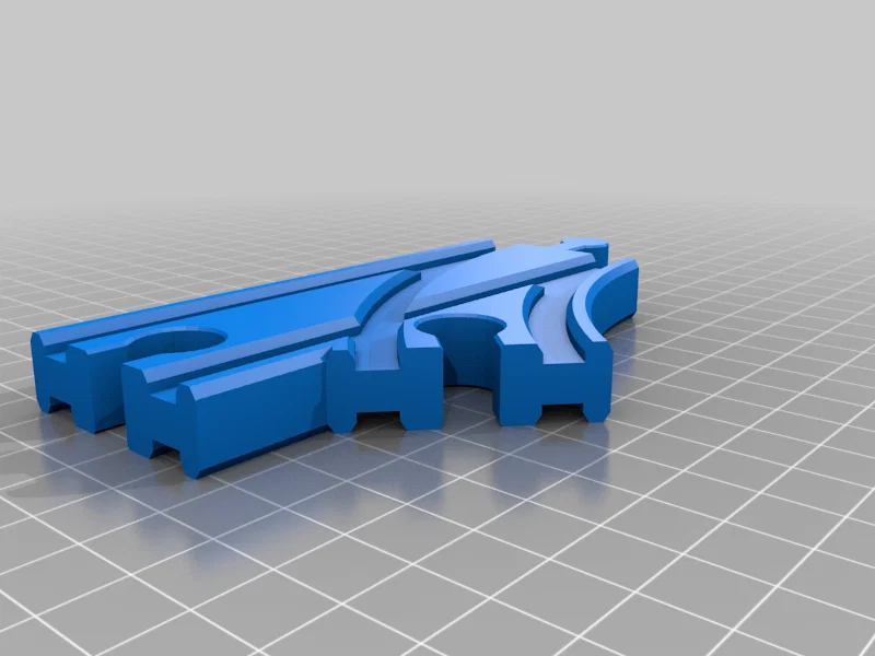 Nhánh rẽ nhỏ 45° - Đường ray tàu gỗ Brio/IKEA - Image 4