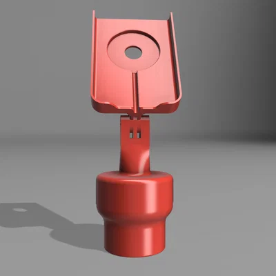 Giá đỡ iPhone MagSafe gắn hộc để cốc trên ô tô (In 3D)
