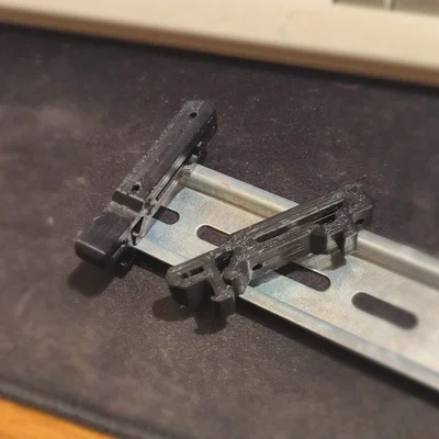 Kẹp DIN Rail VORON (bản +M3) – VORON DIN Rail Clip +M3 version