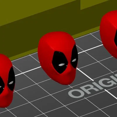 Đầu Deadpool cho mô hình Dummy 13 (Deadpool Head For Dummy 13)