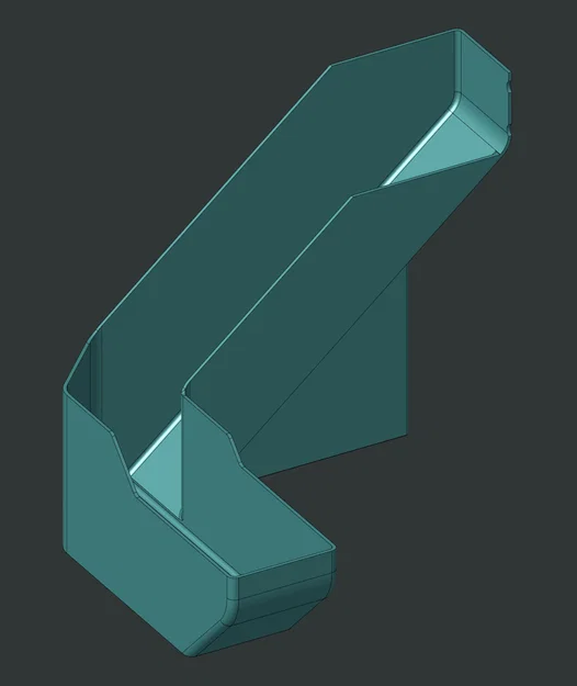 Máng hứng nhựa thừa (Poop Chute) tối ưu cho Qidi Plus 4 - Image 1