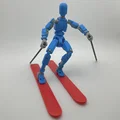 Dummy 13 Snow Skis! (Ván trượt tuyết cho Dummy 13) - Thumbnail 1