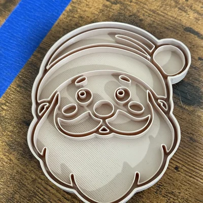 Khuôn Cắt Bánh Quy Ông Già Noel (Santa Claus Cookie Cutter)