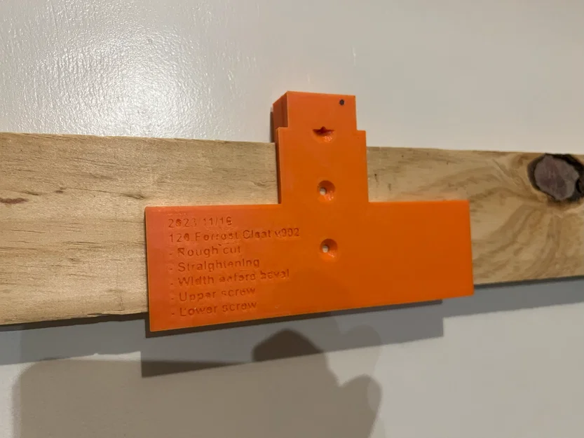 French Cleat - jig cắt và jig lắp (cutting jig & mounting jig) - Image 1