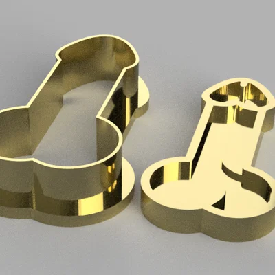 Khuôn cắt bánh quy D*ck Cookie Cutter