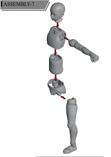 Mô hình Action Figure Khớp TPU - Noku - Image 3