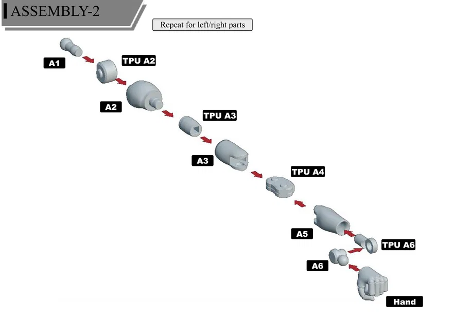 Mô hình Action Figure Khớp TPU - Noku - Image 5