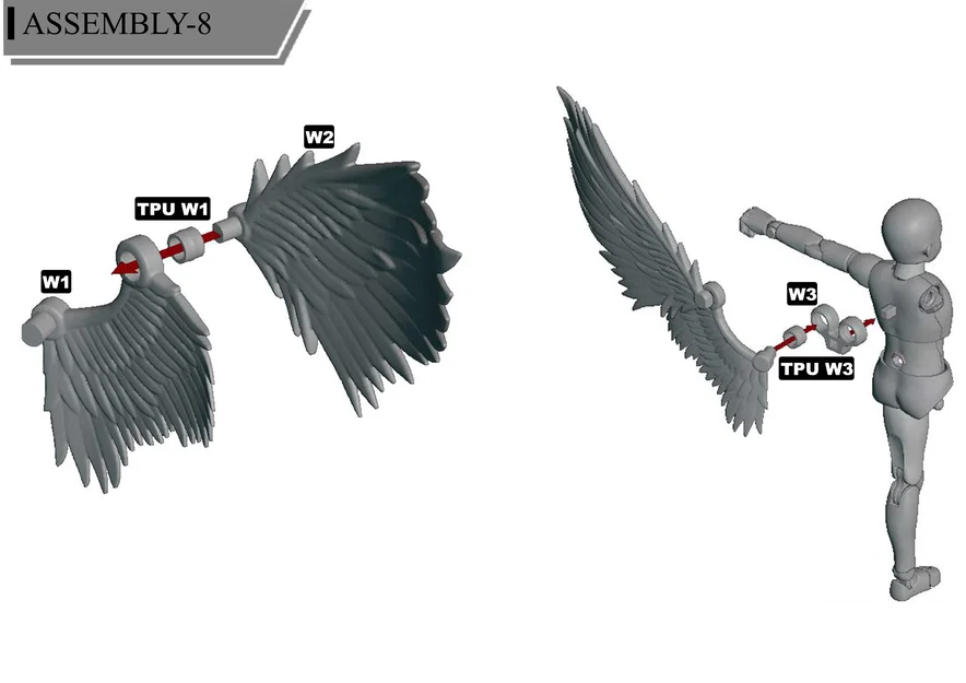 Mô hình Action Figure Khớp TPU - Noku - Image 8