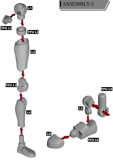 Mô hình Action Figure Khớp TPU - Noku - Image 9