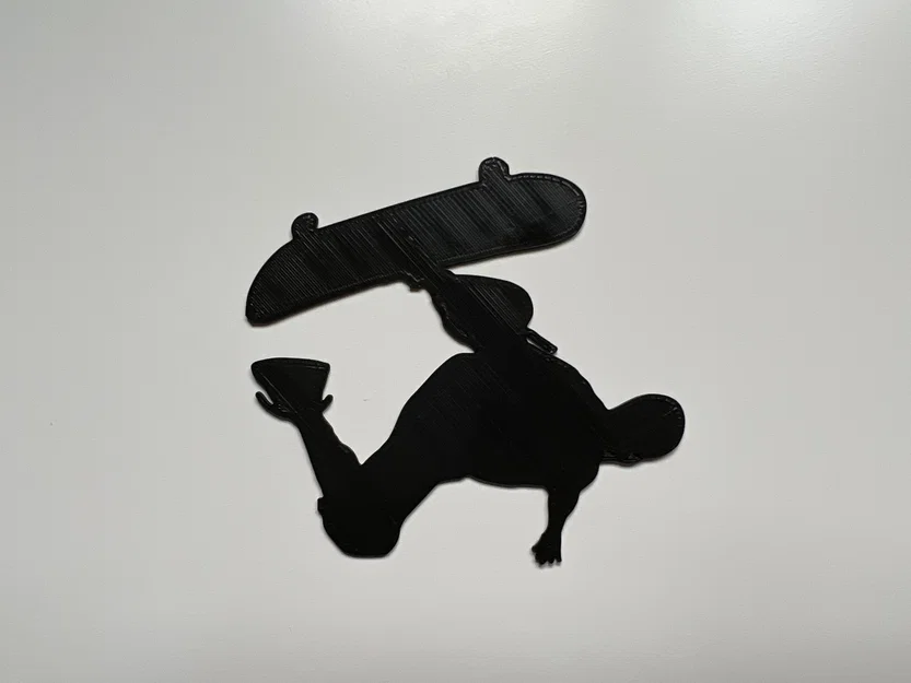 Mô hình trang trí tường Skater Wall Art #2 cá tính - Image 1